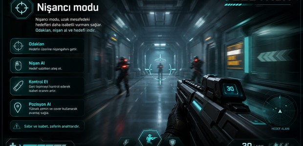 Slotrun FPS birinci şahıs nişancı modu oynanış görseli